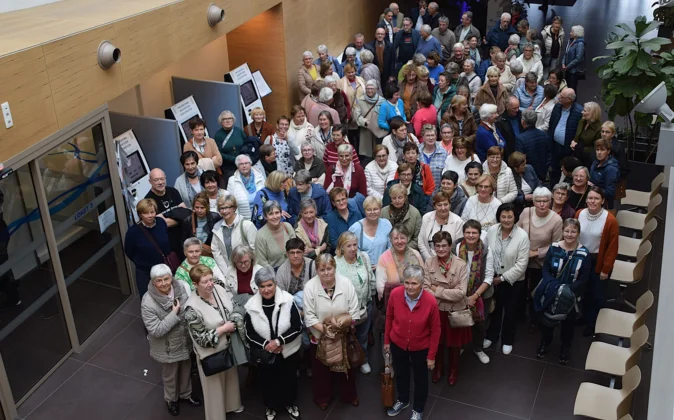 Bijeenkomst gepensioneerden